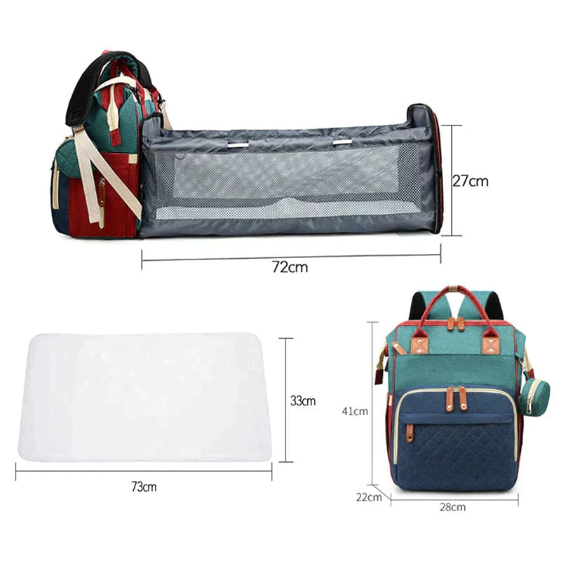 Foldable Baby Diaper Bag